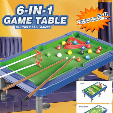 6 IN 1 MULTI FUNCTIONAL GAME